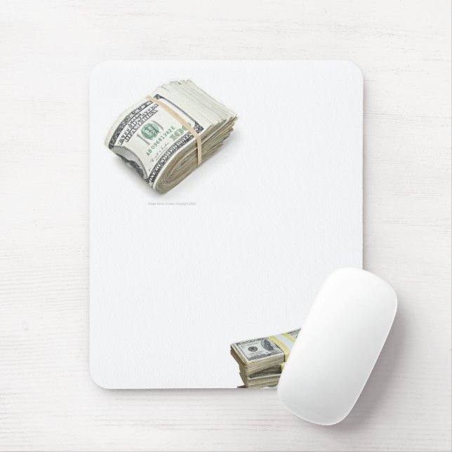 Dollars Mouse Pad (With Mouse)