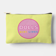 Dolls Mini Lives Official Cosmetic & Toiletry Bag
