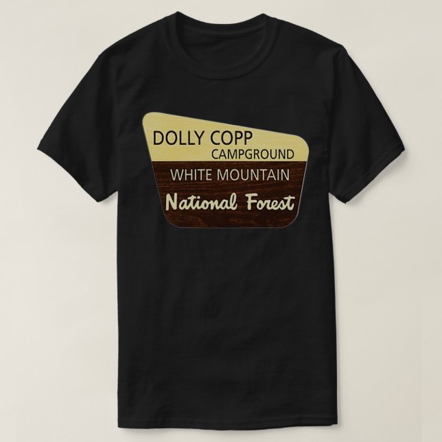 Dolly Copp Campground Centennial  T-Shirt (Design Front)