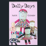 Dolly Days Calendar<br><div class="desc">Dolly Days Calendar
 Design by Poramit</div>