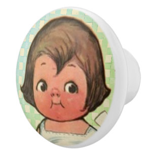 "Dolly Dingle's Sammy" Ceramic Knob