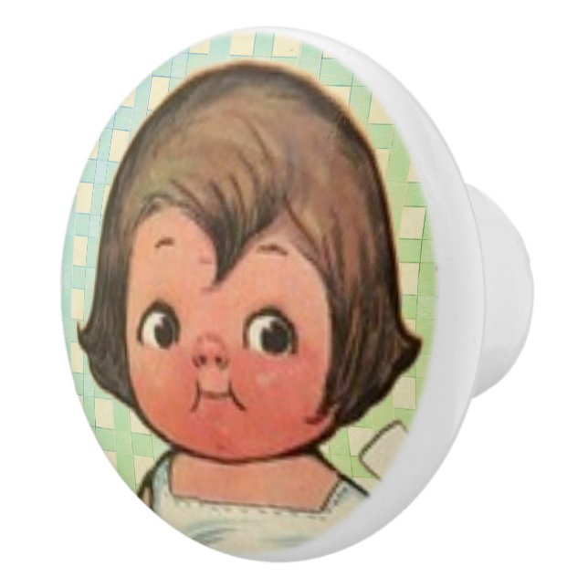 "Dolly Dingle's Sammy"  Ceramic Knob (Right)