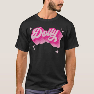 Dolly First Name Girl 70S Personalised T-Shirt