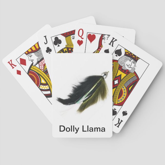 Dolly Llama Playing Cards (Back)