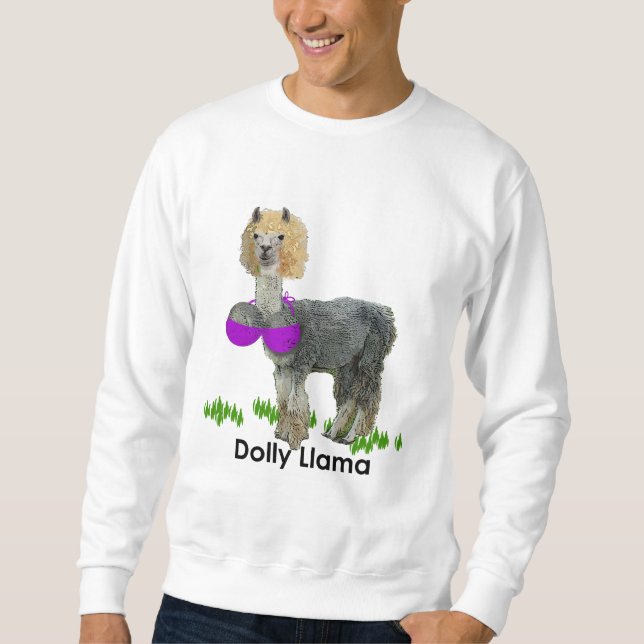 Dolly Llama Sweatshirt (Front)