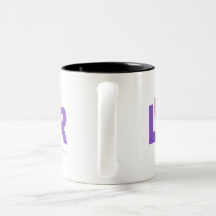 Dolly Lover's Heart® for music lovers and fans Two-Tone Coffee Mug