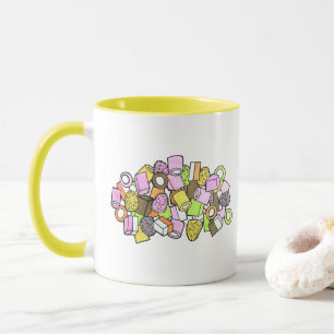 Dolly Mixture UK British Fondant Confection Candy Mug