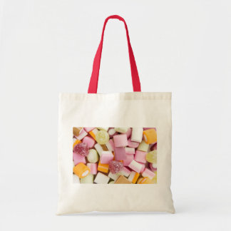 Dolly mixtures background bag