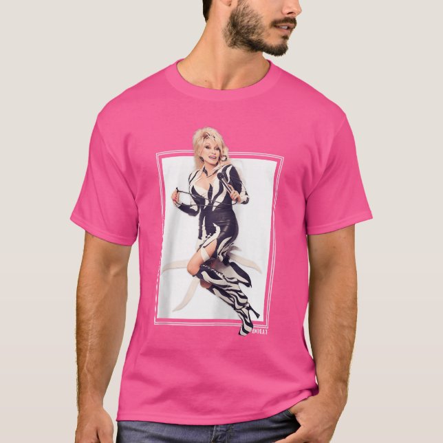 Dolly Parton Iconic Rockstar Baseballee gift famil T-Shirt (Front)