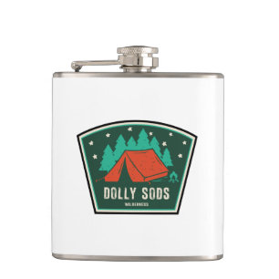 Dolly Sods Wilderness Camping Hip Flask