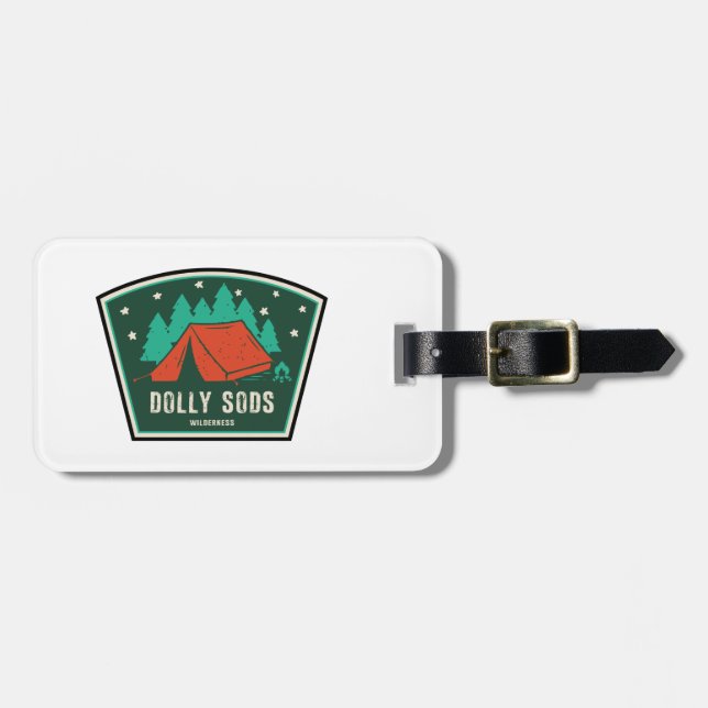 Dolly Sods Wilderness Camping Luggage Tag (Front Horizontal)