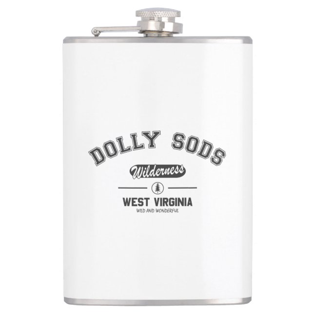 Dolly Sods Wilderness Hip Flask (Front)