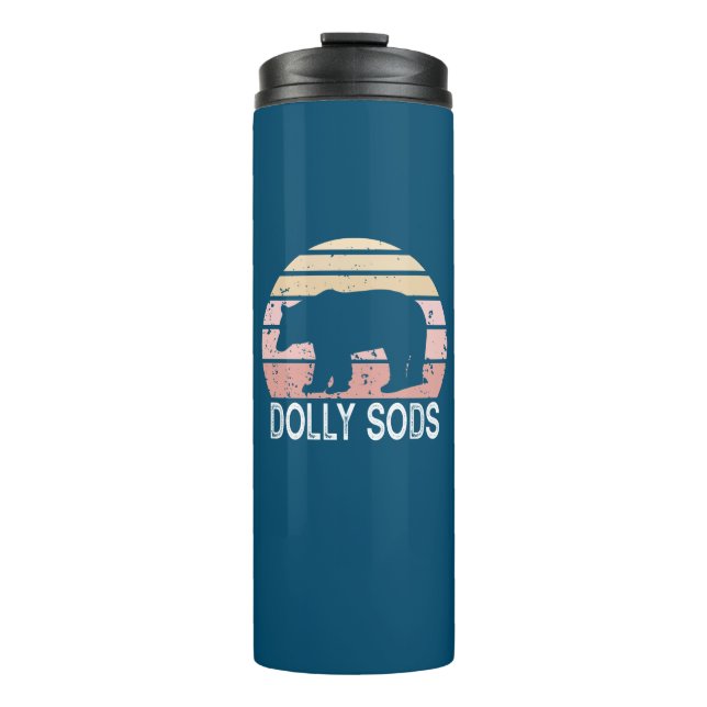 Dolly Sods Wilderness Retro Bear Thermal Tumbler (Front)
