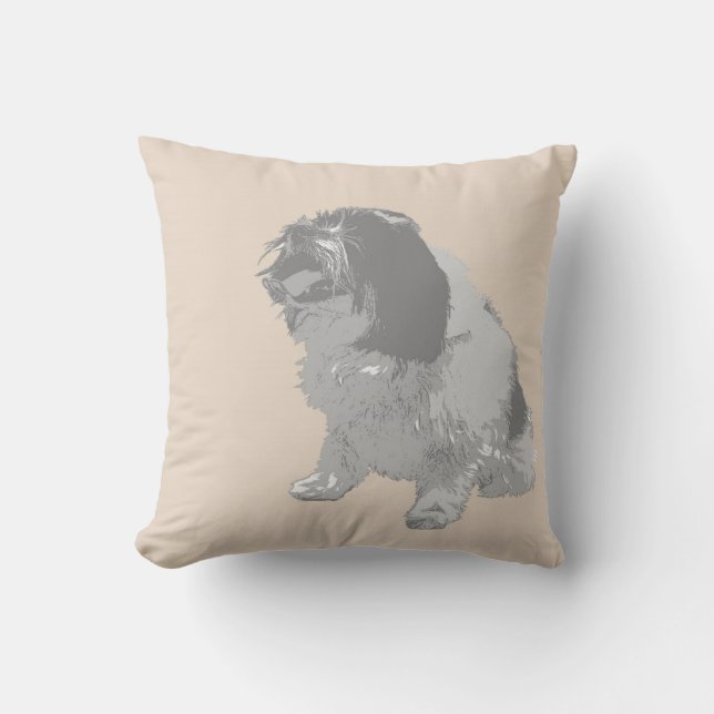 Dolly the dog cushion (Front)