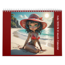 Dollz 2025/26 15 Month Calendar