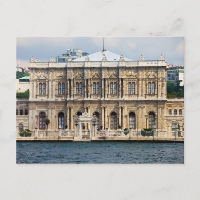 Dolmabahce Palace in Istanbul Postcard (Front)