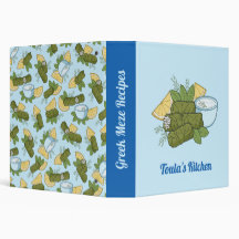 Dolmadakia 3 Ring Binder