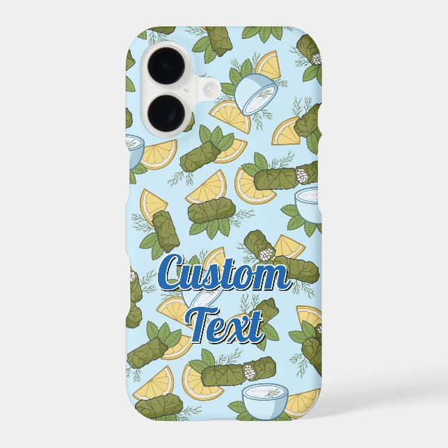 Dolmadakia Pattern iPhone Case (Back)