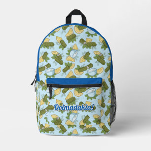 Dolmadakia Pattern Printed Backpack