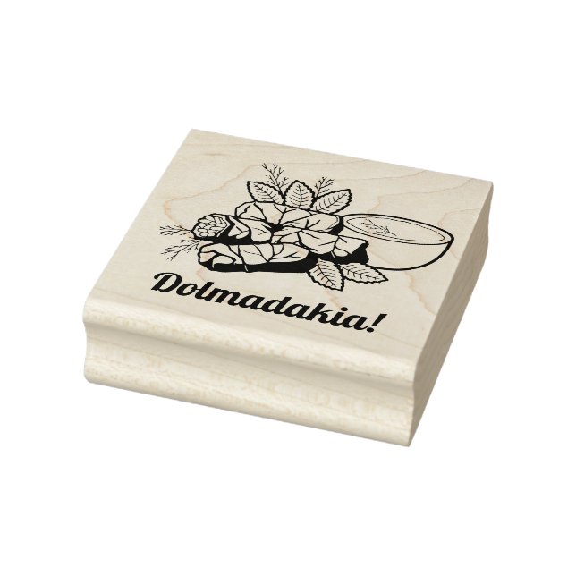 Dolmadakia Rubber Stamp (Stamp)