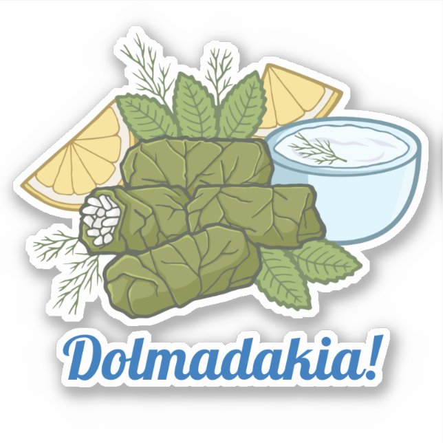 Dolmadakia Sticker (Front)