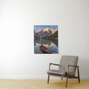 Dolomite Alps Pragser Wildsee Tyrol, Italy Tapestry