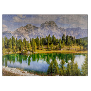 Dolomite Mountains Italy Stunning Scenery Cutting Board