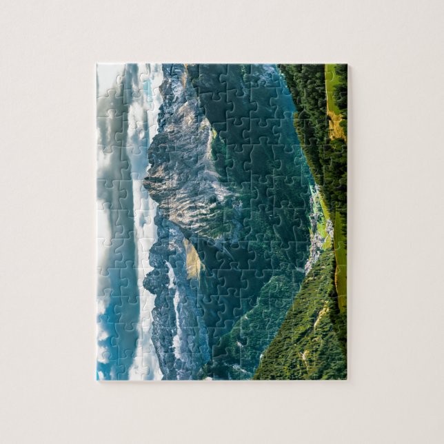 Dolomites alps,Italy Jigsaw Puzzle (Vertical)