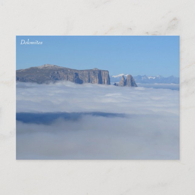 Dolomites Italy Postcard