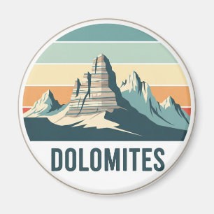 Dolomites Italy Travel Magnet
