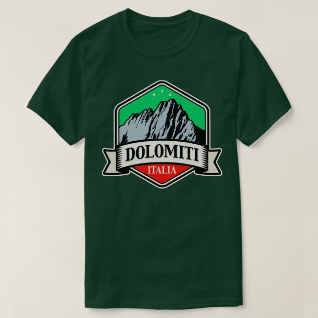 Dolomites Mountains Dolomiti 1 T-Shirt (Design Front)