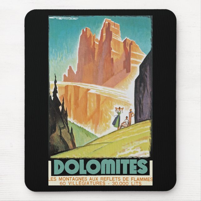 Dolomites Mouse Pad (Front)