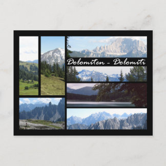 Dolomites Postcard