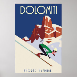 Dolomites Poster