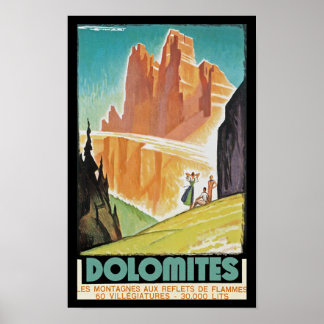 Dolomites Poster
