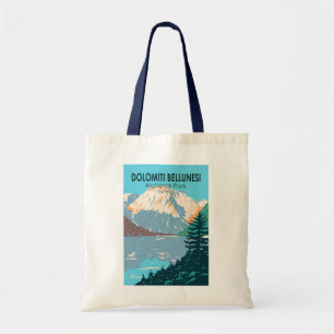 Dolomiti Bellunesi National Park Italy Vintage Tote Bag