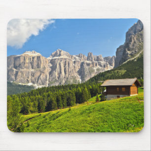 Dolomiti - high Fassa Valley Mouse Pad