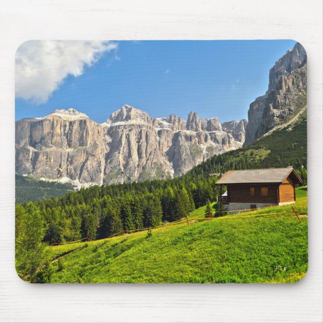Dolomiti - high Fassa Valley Mouse Pad (Front)