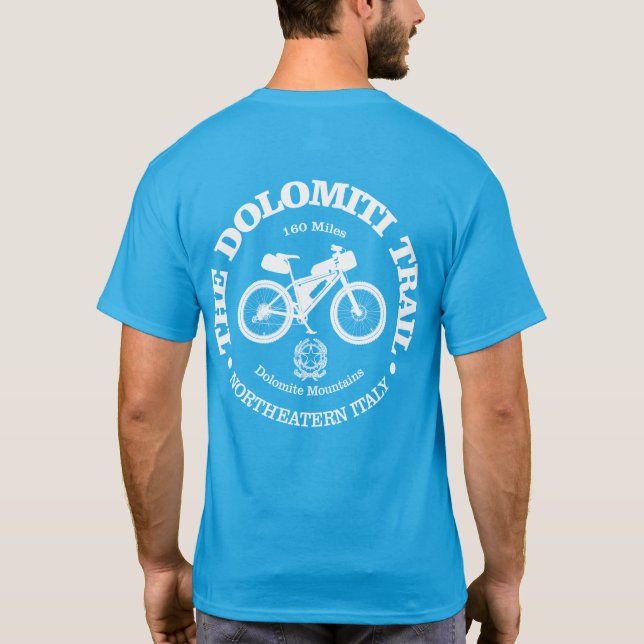 Dolomiti Trail (cycling) T-Shirt (Back)