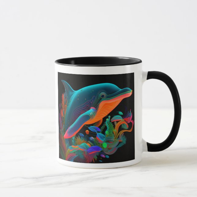  DOLPHIN #4 MUG (Right)