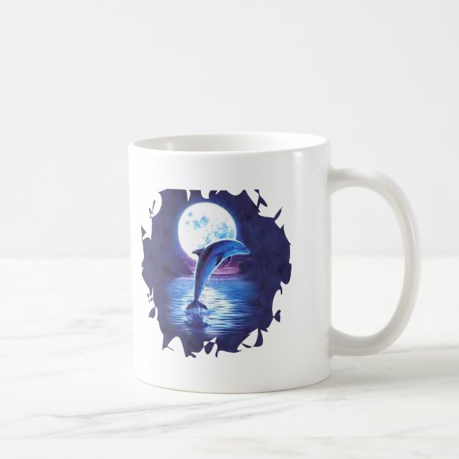 dolphin-8 coffee mug (Right)