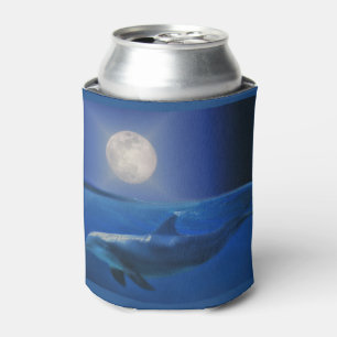 Dolphin and Moon Cosy Can Cooler