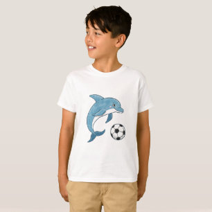 Dolphin and Soccer Ball T-Shirt