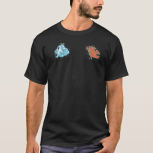Dolphin Angel And Devil Sitting On Your Shoulder N T-Shirt