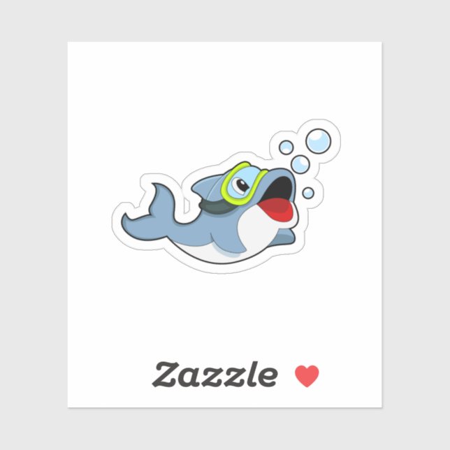 Dolphin at Diving with Water bubbles.PNG (Sheet)