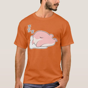Dolphin at Sleeping on Pillow T-Shirt