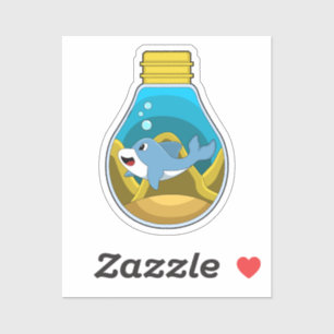 Dolphin at Swimming in Aquarium