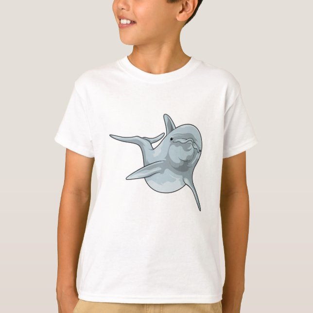 Dolphin at Swimming T-Shirt (Front)
