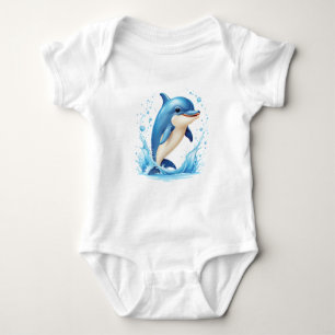 Dolphin Baby Bodysuit