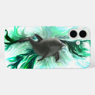Dolphin Baby iPhone 16 Plus Case